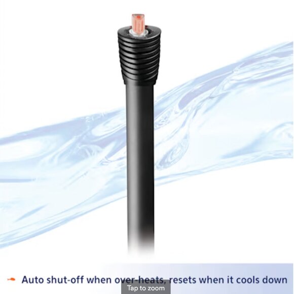 NWT Aqueon Pro 300 Submersible Aquarium Heater, 300 Watts, Up to 100 Gallon Tank - Picture 3 of 8